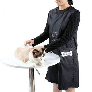 켈리몰 애견미용사가운 앞치마 유니폼
