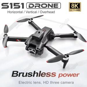 S151 드론 8k 장애물 카메라 Rc 포지셔닝 Quadcopter 광학 회피 헬리콥터 호버
