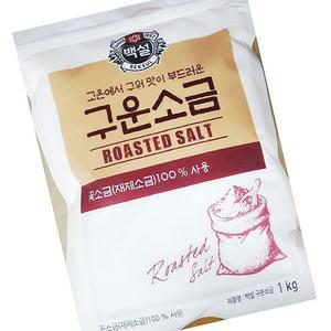 구운소금 백설 1K X10 업소용