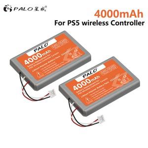 PALO PS5 컨트롤러 배터리는 Sony PlayStation 5 LIP1708 Dualsense CFI-ZCT1W CFI-ZCT1J  컨트롤러용 4000
