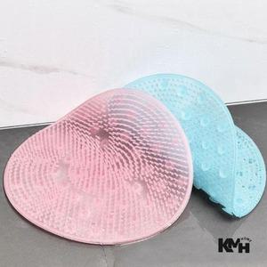 KMHHOME 흡착식 발브러쉬매트 발씻기 논슬립 발바닥