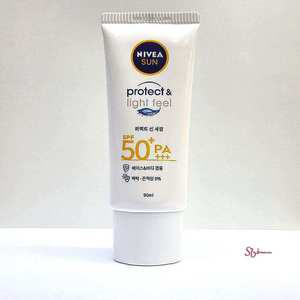 NIVEA 프로텍트 선세럼 선크림 수분진정 90ml ijk033