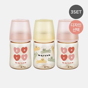 3세대 PPSU 노꼭지 올인원 젖병 170ml 트리플팩 - 디자인선택