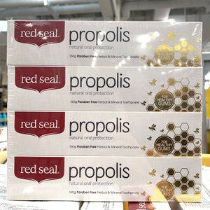 레드씰 PROPOLIS 치약 160g 4개 벌꿀