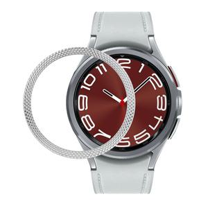 삼성 갤럭시 Watch7 용 금속 베젤 6 5 4 클래식 43mm 47mm 42mm 46mm 40mm 44mm 커버 링 범퍼 접착 케이스