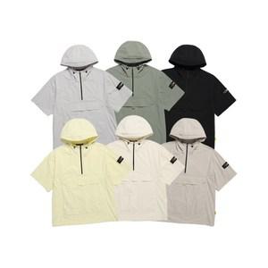 [공식] 내셔널지오그래픽 N242UFT941 데일리 경량 우븐 스트레치 반팔 아노락 6종 택1