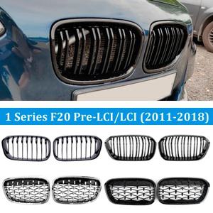 자동차 전면 그릴 글로스 블랙 BMW 1 시리즈 F20 m140i 118d 액세서리
