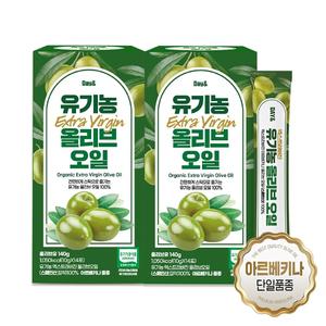 [참앤들황토농원] 데이앤 유기농 엑스트라버진 올리브오일 14포 2박스