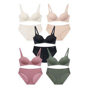 [매장정품] 원더브라 [5PACK] 일체형 볼륨 몰드 노와이어 브라팬티 세트 5010267821 790834