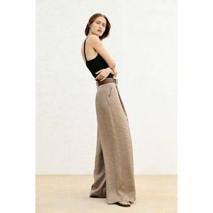 [국내] 자라 ZARA 새틴 와이드 벨트 팬츠 3533/556/737 5341975