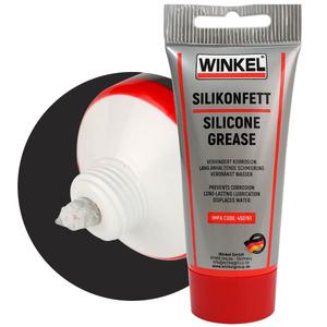 WINKEL 실리콘 그리스 윤활제 100ml 윈켈 구리스 자전거 체인오일 기계 모터 고점도 MDPS 주입용
