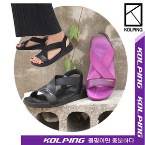 (KQM1336W)[콜핑] 줄리엣 여성 여름 밴딩 샌들 편안한 착화감