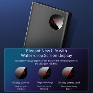 Baseus 고속 충전 보조베터리 휴대용 배터리 아이폰 호환호환 16  13 프로 맥스  샤오미  10000mAh  22.5W