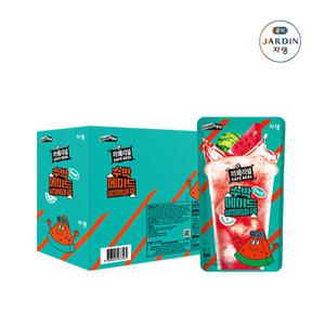 쟈뎅 까페리얼  수박 에이드 230ml 10개 편의점 파우치 아이스 음료