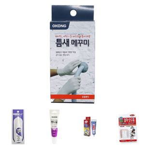 틈새 메꾸미190g/배수구/에어컨/구멍/타일홈/가정용/목재/강력/보수/메꾸미/메꾸기/구멍/메꿈/흠집/보수