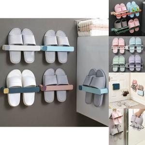 슬리퍼거치대/신발장 정리대 신발 정리 현관 틈새 정리함 수납장 선반 미니 간이신발장 보관함