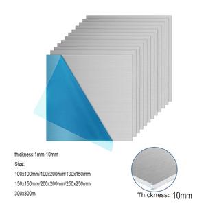알루미늄판재 1mm 2mm 두께의 6061 알루미늄 플레이트 용접성 고강도 내마모성 청소 용이