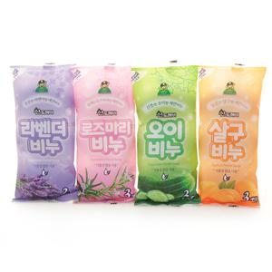산도깨비 세안비누 90g 3개입 X 30개 1box /4종 택1/살구/라벤더/오이/로즈마리