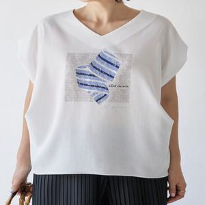[김여사] (66-88size) 누구나 썸머 캡소매 블라우스 3BL505305
