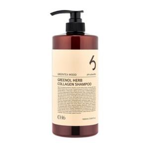 CH6 기능성 자연유래 계면활성제 3중 콜라겐 솔루션 탈모증상완화 탈모샴푸_1000ml 1개