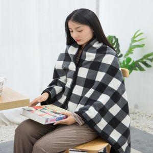 빅 블랭킷 망토 담요100x140cm 블랙 100X140CM 똑딱이단추