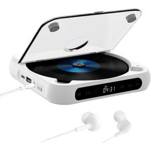 휴대용 CD 플레이어 자동차 무지 데크 카플레이 가드 픽픽 흰색 뮤직 800w 호환
