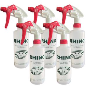 분무기 라이노 500ml(5개) 물뿌리개 스프레이 분사기 약품 세제 청소용 휴대용 소독 세차 농약 대명크린