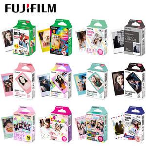폴라로이드필름 Fujifilm Instax Mini 필름 포토 프레임 12 11 9 Instant 70 90 LiPlay 카메라 10-100 시트