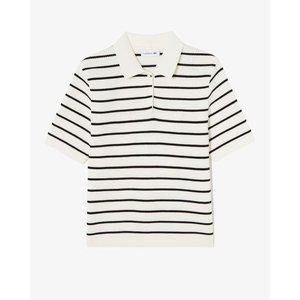 국내정품 라코스테 LACOSTE 25SS 여성 스트라이프 스웨터 폴로 PF700E-55G 590880