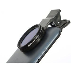 스마트폰 ND 가변 카메라 렌즈 필터 ND2 400 클립 포함 핸드폰 CPL MCUV 스타 소프트 포커스용 37MM 52MM