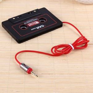 카세트 카팩 테이프 플러그 MP3 플레이어 컨버터 AUX 옥스 어댑터 자동차 스테레오 케이블용 5MM