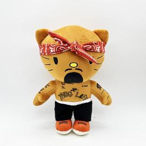 산리오 인형인기 25cm 키티 투팍 봉제 인형 그림 장난감 소년 팬 선물 수집