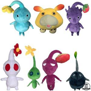 피크민 인형 화이트 굿즈 애착 장난감 볼체인 누이구루미 산에이 선물 열쇠고리 Pikmin