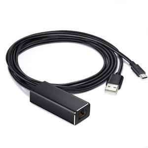 USB 2.0+USB 5pin to Ethernet 어댑터 USB에서 RJ45를 지원하는 10/100MBPS 이더넷 N0HC