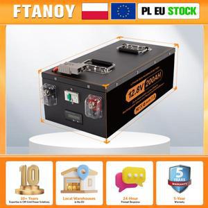 새로운 LiFePO4 12V 48v 100ah 400Ah 리튬 배터리 BMS 6000+ 순환 파라 저장 Solar en el hogar RV 세금 없