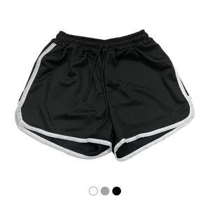 옆트임 여성 밴딩 랍바 팬츠 블랙 3부 반바지 바지