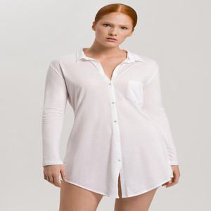 [런칭가 438000원] 한로 HANRO 코튼 디럭스 슬립셔츠 COTTON DELUXE 77958