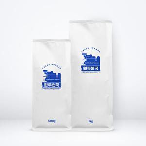 1kg 500g 원두 커피 베트남 로부스타 블루드래곤 워시드 G1 홀빈 원두콩 맛있는 고소한 당일 로스팅