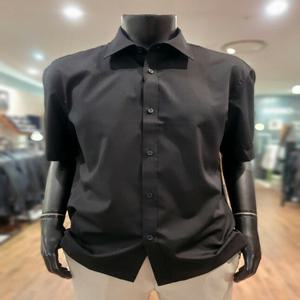 [바쏘옴므] WSY2-T T 96-ABK 24년S/S 기본 세미오버핏 반소매 캐주얼 셔츠