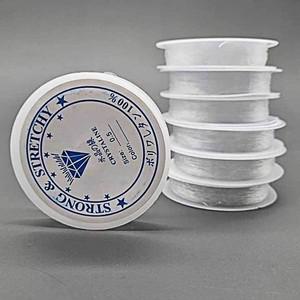 에이치플러스몰 0.8mm 우레탄 공예줄 목걸이줄 공예용품 비즈 우레탄 탄성줄 투명줄 공예줄