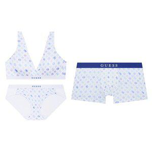 [게스언더웨어](강남점)(노와이어)심볼 로고라인 남여커플세트(ODWBR796/ODMDR796BU)