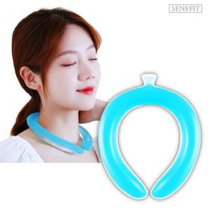 목냉매 3개 냉쿨러 넥얼음 냉감넥 목에두르는 손수건 냉워머 목에거는 아이스팩 블루