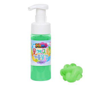 미술놀이 뭉게구름 거품물감 150ml 낱색(형광초록) (WFFTMV7)