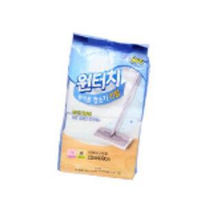 [KGPQWON0_4B](삼정)원터치부직포청소기리필60매 식당 1517