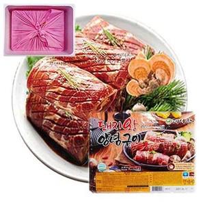 선물세트 돼지왕양념구이-1.3kgx1통) 4대무뼈 4인분 선물세트 갈비선물세트 돼지갈비선물세트