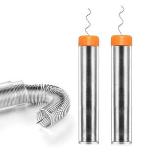 납땜 와이어 - 2Pcs 와이어, 휴대용 납땜용 고유량 전자 수리 미니 튜브, 전해용 10g.