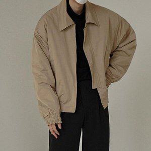 [엄지척]가을 오버핏 포켓 블루종 아우터 캐주얼 남자 점퍼