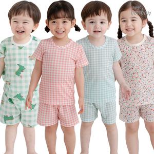 [앙쥬봉봉][풍기인견메쉬 입고 최대 35%] 5부에어메쉬/민소매/7부내의/5부/여름/내의/잠옷/유아/아동