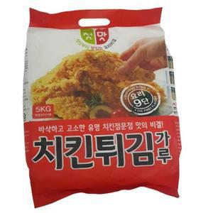 [JHQRTCPB_52ED]청우식품 치킨 튀김가루 5KG