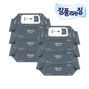 [잘풀리는집] 네이즈 그랑 물티슈  캡형 120매 X 6개[35095391]